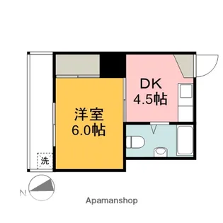 吉島ビル【5階】の間取り