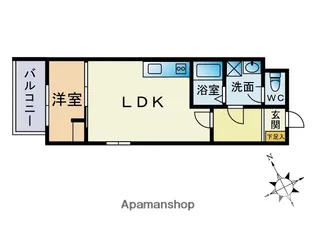 アルバステラ祇園【3階】の間取り
