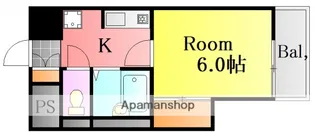 ハイネ光南【3階】の間取り
