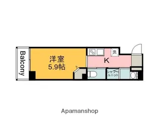 LE DOME府中【7階】の間取り