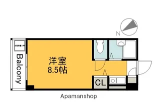 コンフォルトK【303号室】の間取り