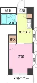 CK東雲ビル【501号室号室】の間取り