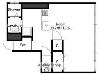 木村ビル【4階】の間取り
