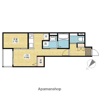 月光西川口町壱番館【1階】の間取り