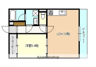 ATHOUSE2【2階】の間取り