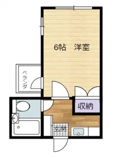 プレアール曙Ⅱ【303号室号室】の間取り