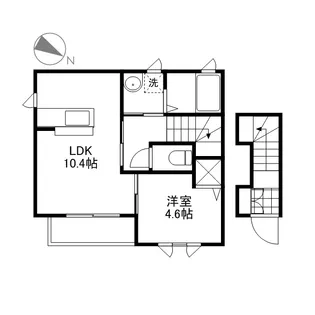 NSヒルズ【2階】の間取り