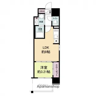 LIVECASA土橋【3階】の間取り