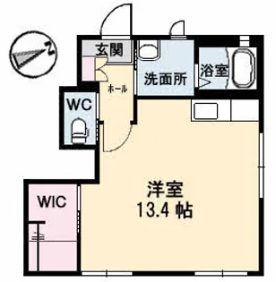 エチュード【0101号室】の間取り