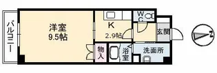 クレール光が丘【0403号室】の間取り