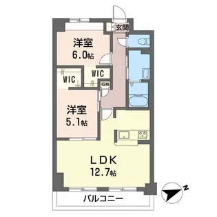 ジュビリー【3階】の間取り