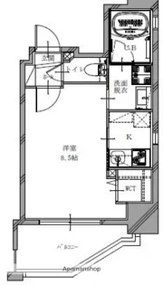 VELOCEⅢ(段原)【10階】の間取り