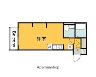 エタニティ八幡【301号室】の間取り