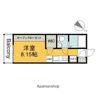 イリス草津東(旧COLLINA草津東)【1階】の間取り