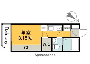 イリス草津東【3階】の間取り