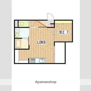 STORIA安芸長束【2階】の間取り