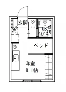 ハイドランジア草津【2階】の間取り