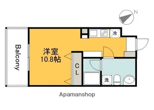 RESIDENCE ICONN NISHIHARA【9階】の間取り