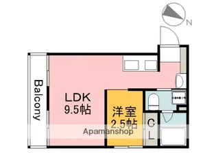 CasaMare【2階】の間取り