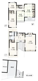 広島県広島市東区牛田早稲田2丁目【一戸建】の間取り