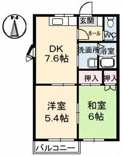 セフィラ柳ヶ丘 B棟【1階】の間取り