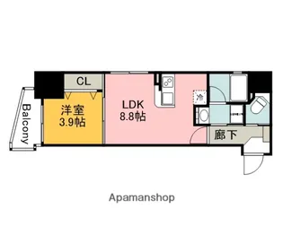 PROSPERITY【5階】の間取り