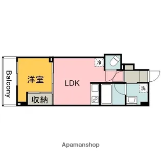 ELETTA吉島【2階】の間取り