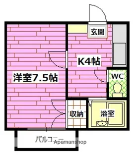 エスポアールM【1階】の間取り