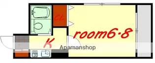 ニューライフ曙【4階】の間取り