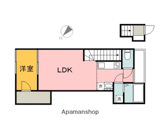 PABLO戸坂 A棟【2階】の間取り