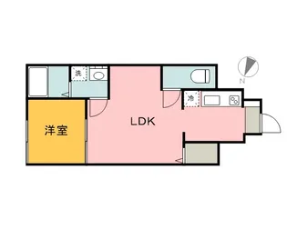 PABLO戸坂 A棟【1階】の間取り
