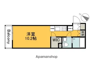 COLLINA山田【204号室】の間取り