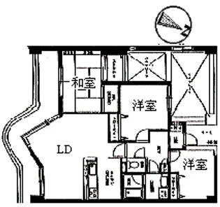 グランドメゾン戸坂中町【4階】の間取り
