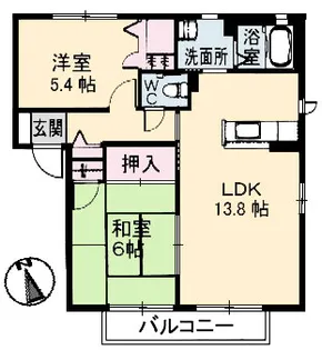第3ドリーム高須台【2階】の間取り