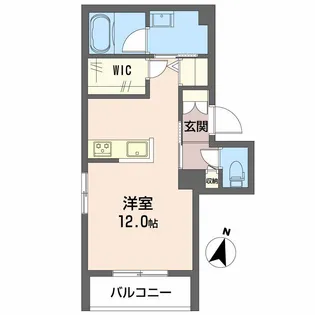 メゾンド光町【1階】の間取り