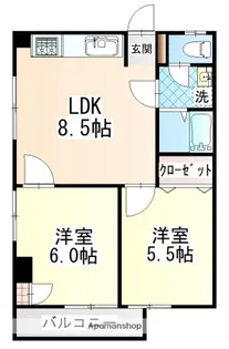 重谷ビル【3階】の間取り