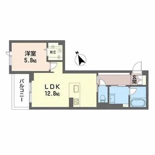 OLIVECOURT(オリーブコート)【3階】の間取り