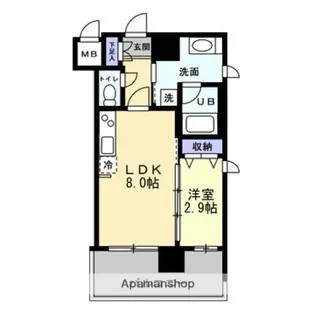 TMレジデンス【3階】の間取り