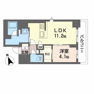 ラヴェール横川【3階】の間取り