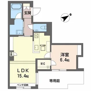 ALLUME【1階】の間取り