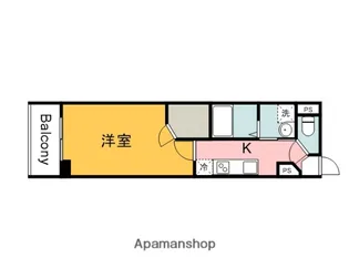 TRINITY.S【4階】の間取り
