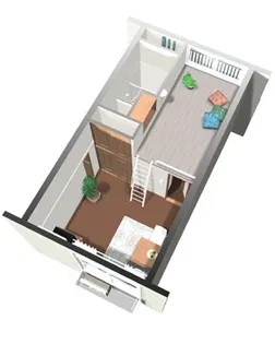 レオパレスグリーンビュー【1階】の間取り