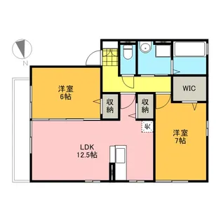 サニーヒル【2階】の間取り