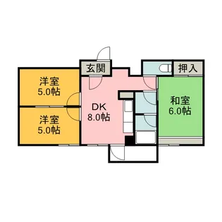 金谷ビル【7階】の間取り