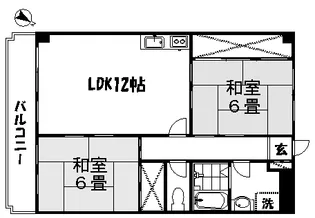 グレイス竹内【2階】の間取り