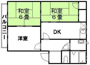 ディアスT1【0201号室】の間取り