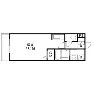 コートレジデンス【102号室】の間取り