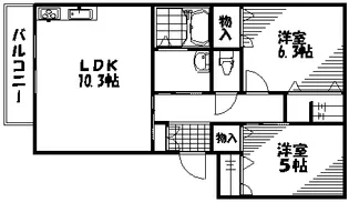 グランメール 21【0301号室】の間取り
