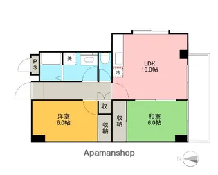 パル石原【2階】の間取り