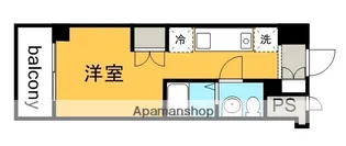 レジディア比治山公園【5階】の間取り